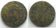 Lothringische Münzen Henri-François Poutet (1683-1688) 1683 cuivre TB+/TTB