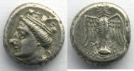 Griechische Münzen Drachme (300-125 av.JC) TB+/TTB