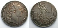Münzen jeton rond en argent Jetons des alten Regims Académies Inscriptions et Belles Lettres Louis XVI non daté TB+/TTB -