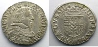 Lothringische Münzen Teston 1626 Badonviller TTB