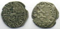Münzen Demi gros Herzogtum von Lothringen Henri II (1608-1624) Nancy TB -