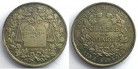 Münzen Jeton rond en argent Numismatik des französischen Notariates Saumur SUP -
