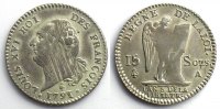 Münzen aus der französischen Revolution 1791 A (Paris) héron 2° sem. TTB+/SUP