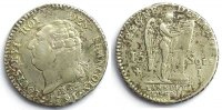 Münzen aus der französischen Revolution 1791 I (Limoges) 1er sem. TB+