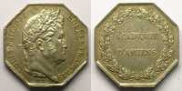 Münzen jeton Numismatik von Akademien und gelehrten Gesellschaf Académie Amiens octogonal en argent Louis-Philippe I TTB/TTB+ eton octogonal en argent -