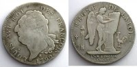 Münzen aus der französischen Revolution 1792 I (Limoges) 2° sem. TB+