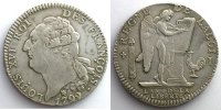 Münzen aus der französischen Revolution 1792 I (Limoges) 2° sem. TTB/TTB+