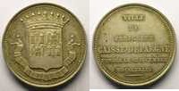 Münzen jeton rond en argent Numismatik der Sparkassen Périgueux 36mm TTB+ -