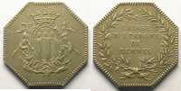 Münzen jeton Numismatik der Sparkassen Rennes octogonal en argent SUP -