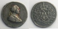 Münzen Medaillen von Louis XVIII Médailles diverses Médaillette en argent 13mm TTB -
