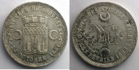 Münzen Numismatique du Sport et des Loisirs Hippisme Médaille en cuivre argenté 38mm New Club de Bordeaux Société des Steeple Chases TTB+ -