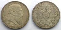 Münzen 2 Mark Grossherzogtum von Baden Friedrich I (1856-1907) Jubilé de règne/Regierungsjubiläum TTB+ -