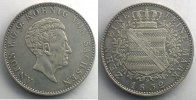 Münzen Thaler Sachsen, Königreich Anton (1827-1836) TTB -