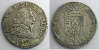 Lothringische Münzen Teston 1626 Badonviller TTB+
