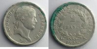 Münzen 2 Francs G.500 Napoléon I au revers République (Paris) TTB/TTB+ -