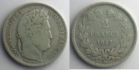 Münzen 2 Francs G.520 Louis-Philippe I (Paris) TB+/TTB -