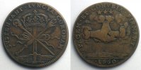 Münzen jeton rond en cuivre Jetons des alten Regims Louis XIV (1643-1715) TB+/TTB -