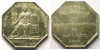 Münzen Jeton Numismatik des französischen Notariates Bar-le-Duc octogonal en argent TTB -