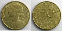 Münzen Frankreich 1959-2001 1962 col à 4 plis TTB+