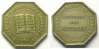 Münzen Jeton Numismatik des französischen Notariates Béthune octogonal en argent TTB+ -