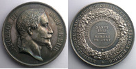 Münzen Numismatique de l'Agriculture Concours agricoles (règne de Napoléon III) BARRE Nancy 1869 - argent 51mm SUP/FDC -