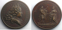 Münzen bronze Medaillen von Ludwig XV Régence de Philippe d'Orléans Ferdinand de SAINT-URBAIN La protection accordée aux arts par le Régent 43mm SUP/FDC -