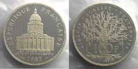 Münzen Frankreich 1959-2001 G.898P 100 Francs 1982 argent FDC