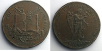 Münzen bronze Jetons und Medaillen des Konsulats Année 1801 DUPRE Séjour à Paris du Roi et de la Reine d'Etrurie 34 mm TTB+ -