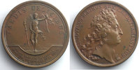Münzen bronze Medaillen von Louis XIV année MAUGER Mariage du duc de Bourgogne avec Marie-Adélaïde de Savoie 41mm SUP/FDC -