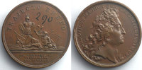 Münzen bronze Medaillen von Louis XIV année MAUGER/Jean DOLLIN Bataille de Friedlingen 41mm SUP -