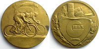 Münzen bronze Numismatique du Sport et des Loisirs Cyclisme FRAISSE Médaille 50mm Gibbs Savon Paris TTB+ -