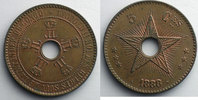 Münzen 5 Cent Zaïre Etat Indépendant du Congo (1885-1908) . 1888/7 SUP/FDC -