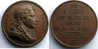 Münzen bronze Numismatische von berühmten Persönlichkeiten Galerie Métallique des Grands Hommes Français Jean Varin (Liège 1604 - Paris 1672) Médaille en 41mm SUP/FDC -