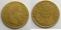 Französischen gold Münzen 1859 A (Paris) TTB