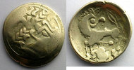 Münzen Statère Leuci d'éléctrum à la lyre (150-50 av. JC) TB+/TTB -