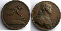 Münzen bronze Medaillen von Ludwig XV Année Duvivier/C.N.Roettiers Préliminaires de la paix à Vienne 41mm SUP/FDC -