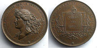 Münzen bronze Numismatique des 3 Glorieuses 27, 28, Médailles des Journées F.Pingret Médaille en 40mm SUP -