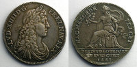 Lothringische Münzen Jeton rond en argent 28,5mm Louis XIV 1661 TTB