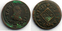 Münzen Denier Spanien Philippe III (1598-1621) VICH TB/TB+ -