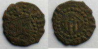 Münzen Denier Spanien Philippe III BANYOLES TB -