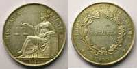 Münzen Jeton rond en argent Numismatik des französischen Notariates Reims SUP -