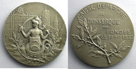 Münzen jeton rond en argent Numismatik der Sparkassen Dunkerque 36mm SUP -