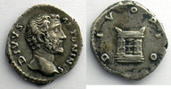 Römische Kaiserzeit Denier frappé sous Marc-Aurèle et Lucius-Vérus (Rome 162) TTB+
