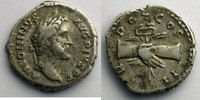 Römische Kaiserzeit R/ TR POT COS II (Rome 139) TB+
