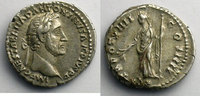 Römische Kaiserzeit R/ PAX (à l'ex.) TR POT XIIII COS IIII (Rome 150-151) TTB+