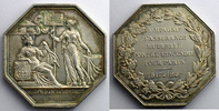 Münzen Jeton Numismatik der Versicherungsgesellschaften Paris / Mutuelle incendie M.A.C.L. octogonal en argent Incendie SUP/FDC -
