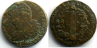 Münzen aus der französischen Revolution 1792 AA (Metz) TTB