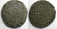 Feudalmünzen Gros à la couronne TTB