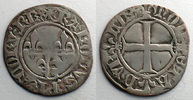 Französische königlische Münzen 1ère émission 11 mars 1385 TB+