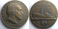 Münzen bronze Algerien Jetons und Medaillen MULLER Charles Lefèbvre, président des Cargos algériens 1878-1949 1952 68mm SUP/FDC -